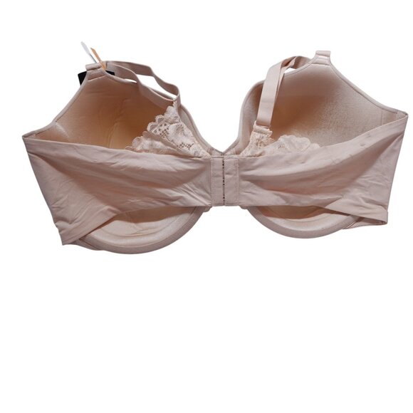 NWT Maidenform One Fab Fit 2.0 T-Shirt Extra Coverage Underwire Bra 40DD Nude - Picture 3 of 8